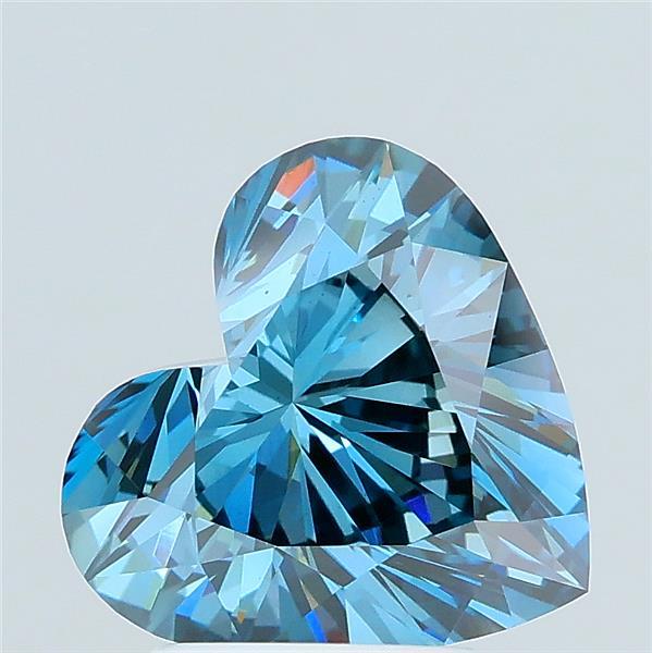 2.20ct Heart lab grown diamond