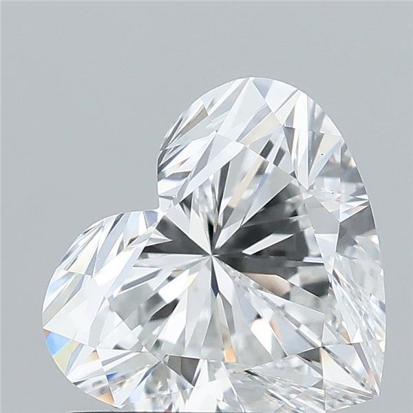 1.04ct Heart lab grown diamond