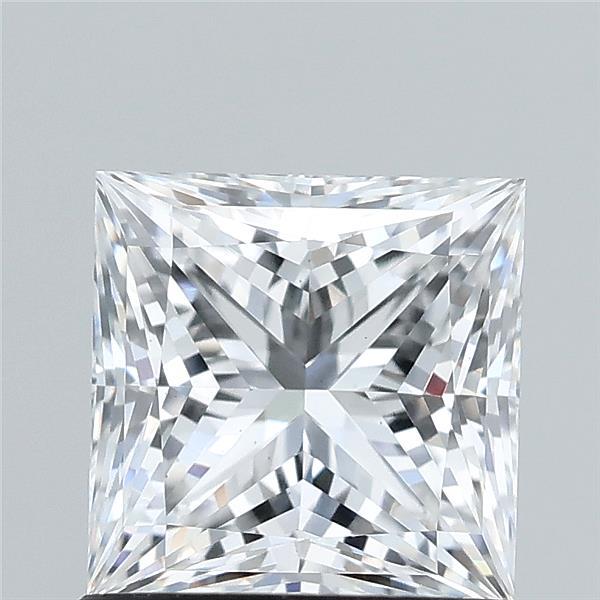 1.06ct Princess lab grown diamond