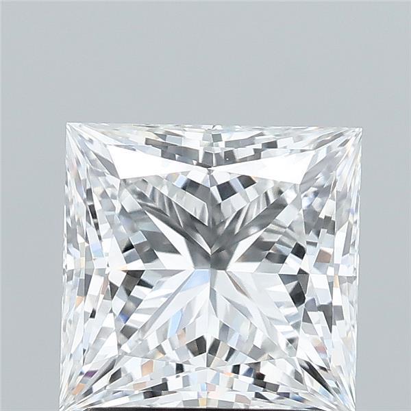 1.76ct Princess lab grown diamond