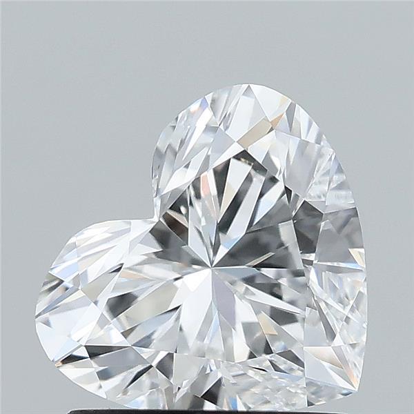 1.05ct Heart lab grown diamond