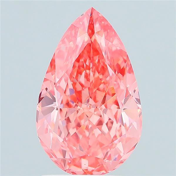 2.48ct Pear lab grown diamond