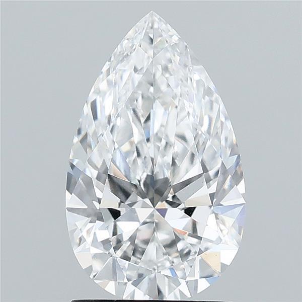 1.56ct Pear lab grown diamond