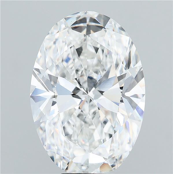 9.09ct Oval lab grown diamond