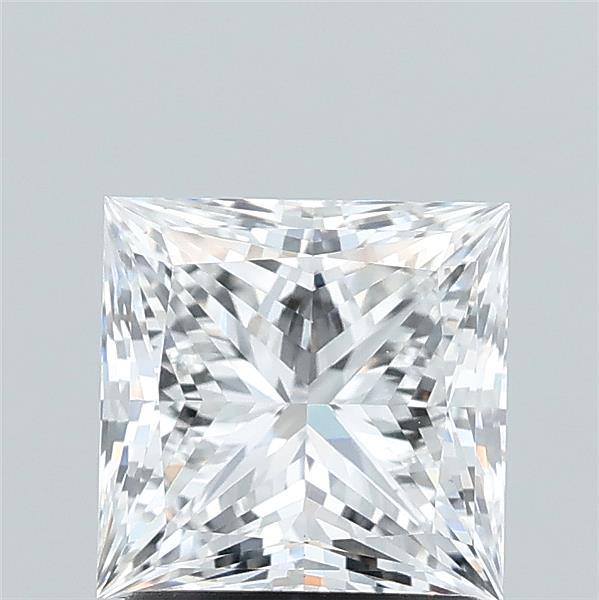 1.70ct Princess lab grown diamond