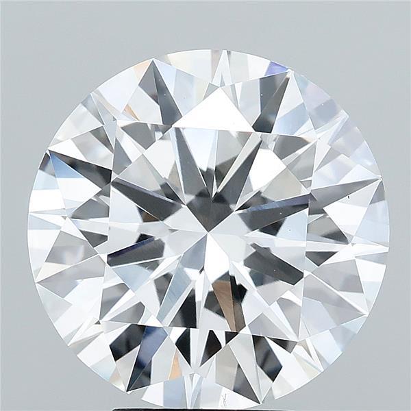 5.53ct Round lab grown diamond