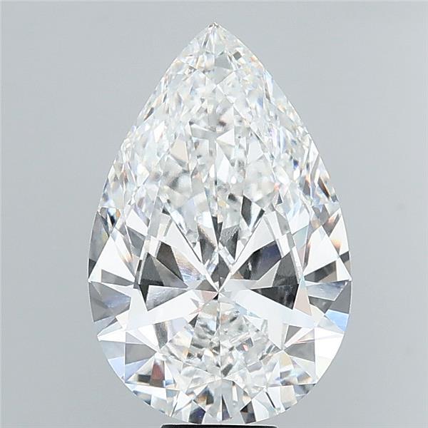 12.06ct Pear lab grown diamond