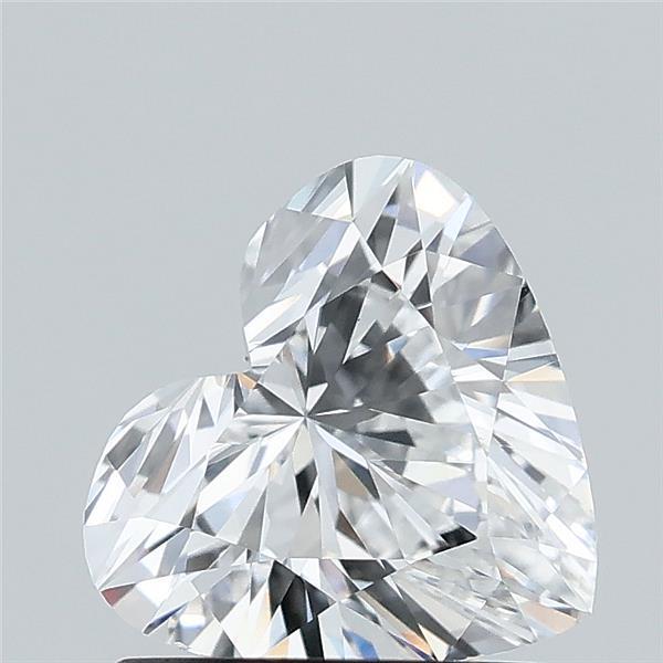1.00ct Heart lab grown diamond