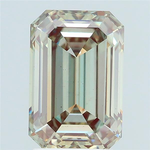 3.07ct Emerald lab grown diamond
