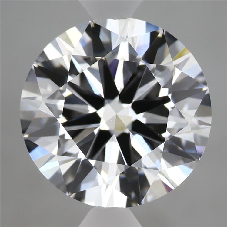 3.96ct Round · F · VS1 · IGI