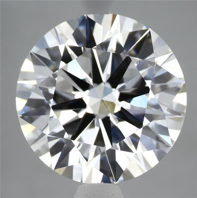 6.81 Carat Round Lab Diamond