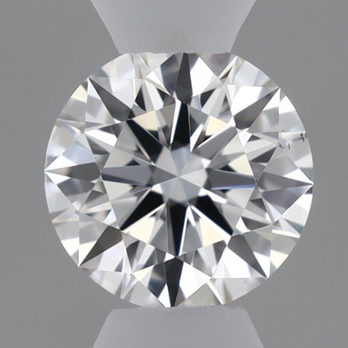 Actual 0.28 carat D Round lab-grown diamond